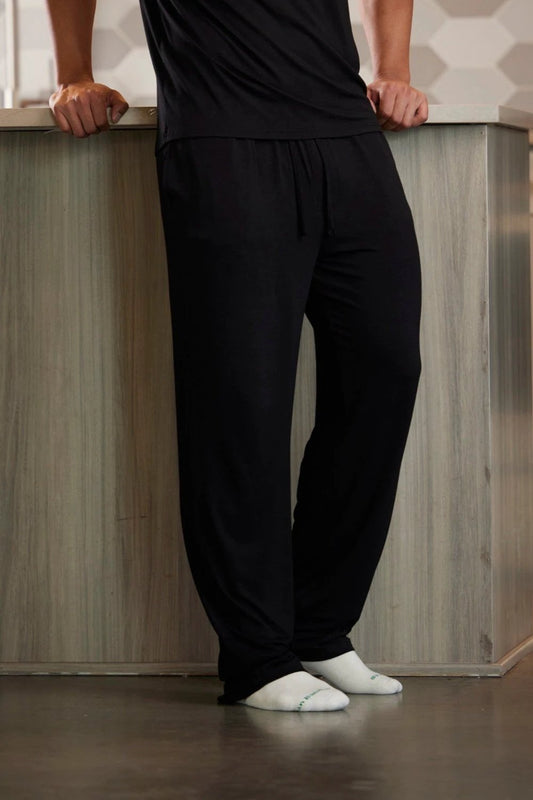 Men's Soft Bamboo Lounge Pajama Pants - 32” inseam by Spun Bamboo