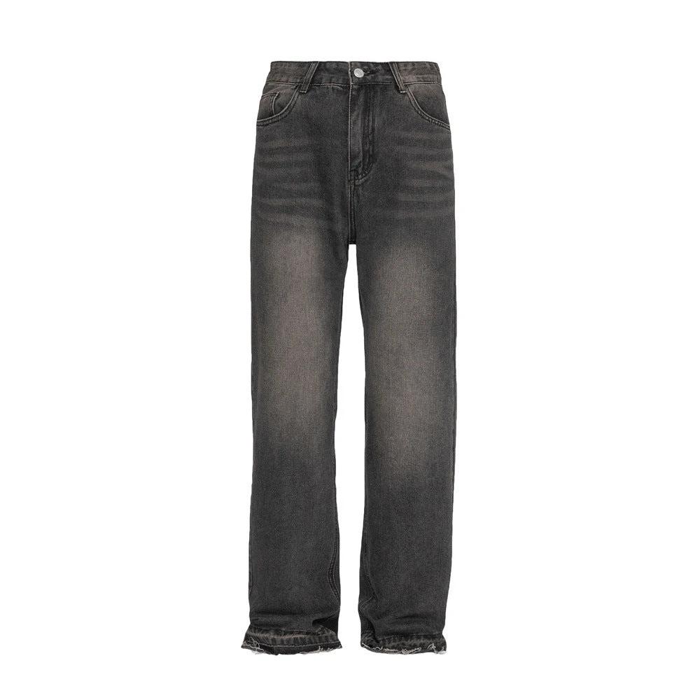Men's Old Burr Loose Casual Trousers by GJG Denim