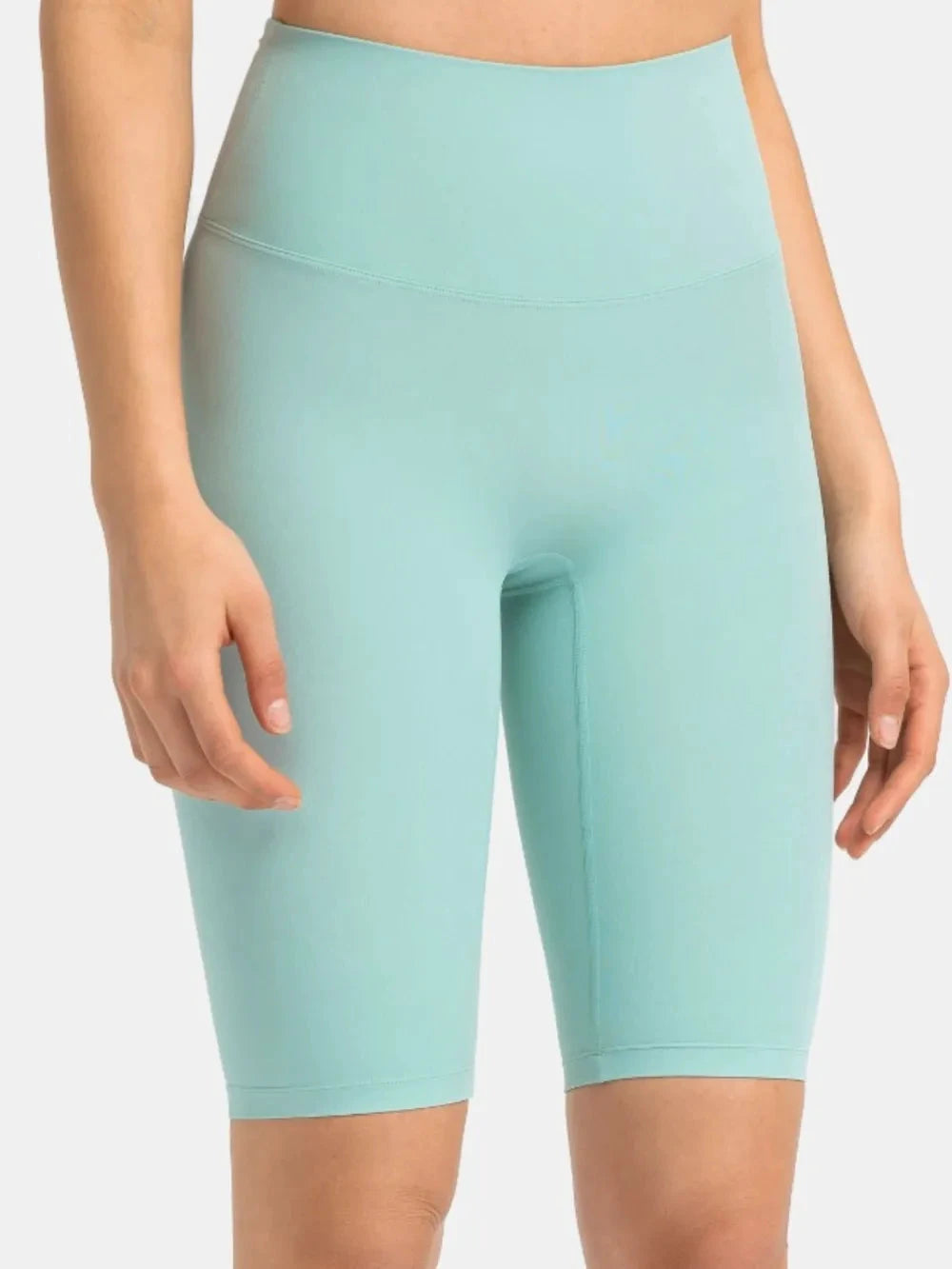 Millennia High Rise Wide Waistband Active Shorts by Lady Ros