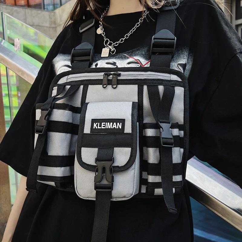 Casual Tactical Chest Bag For Men by GJG Denim