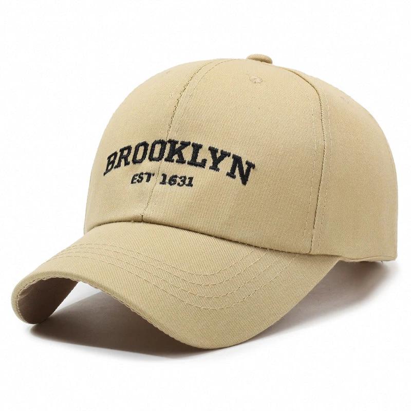 Embroidered Men's Sun-protective Baseball Cap by GJG Denim