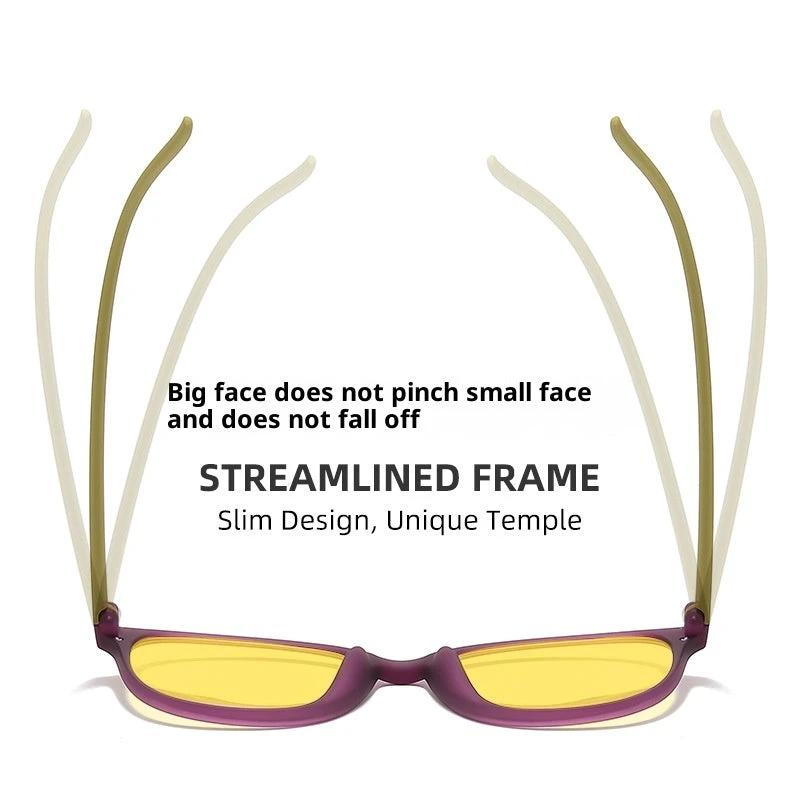 Retro Night Vision Anti-blue Light Glasses For Men by GJG Denim