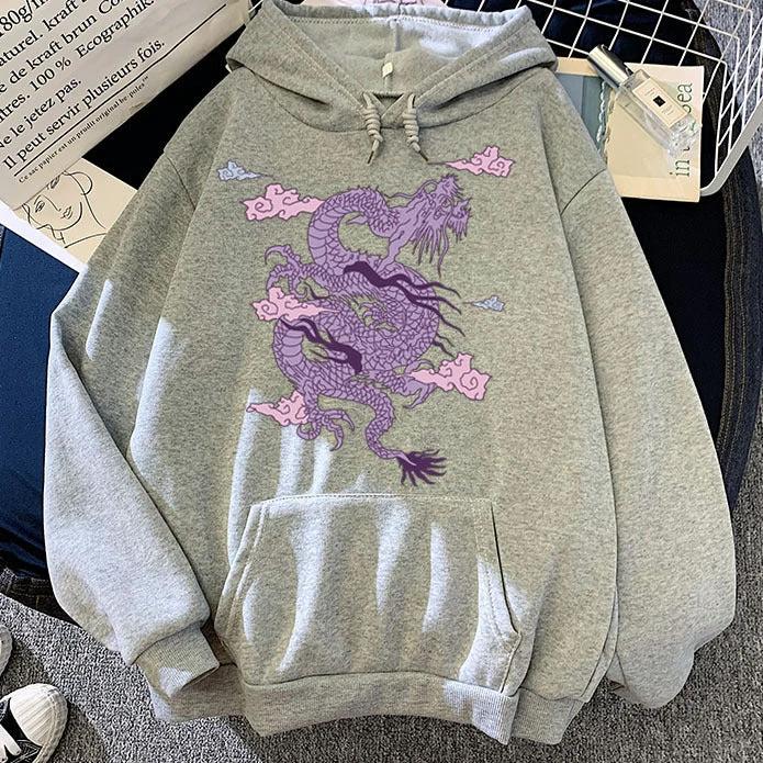 Men's Chinese Dragon Hoodies by GJG Denim