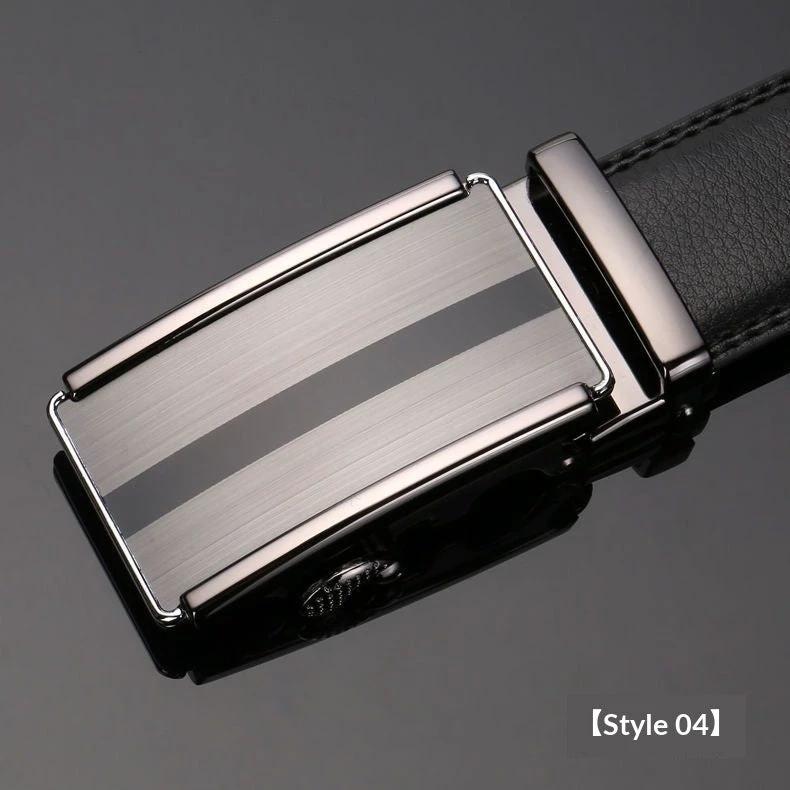 Men's Stylish Versatile And Trendy Leather Belt by GJG Denim
