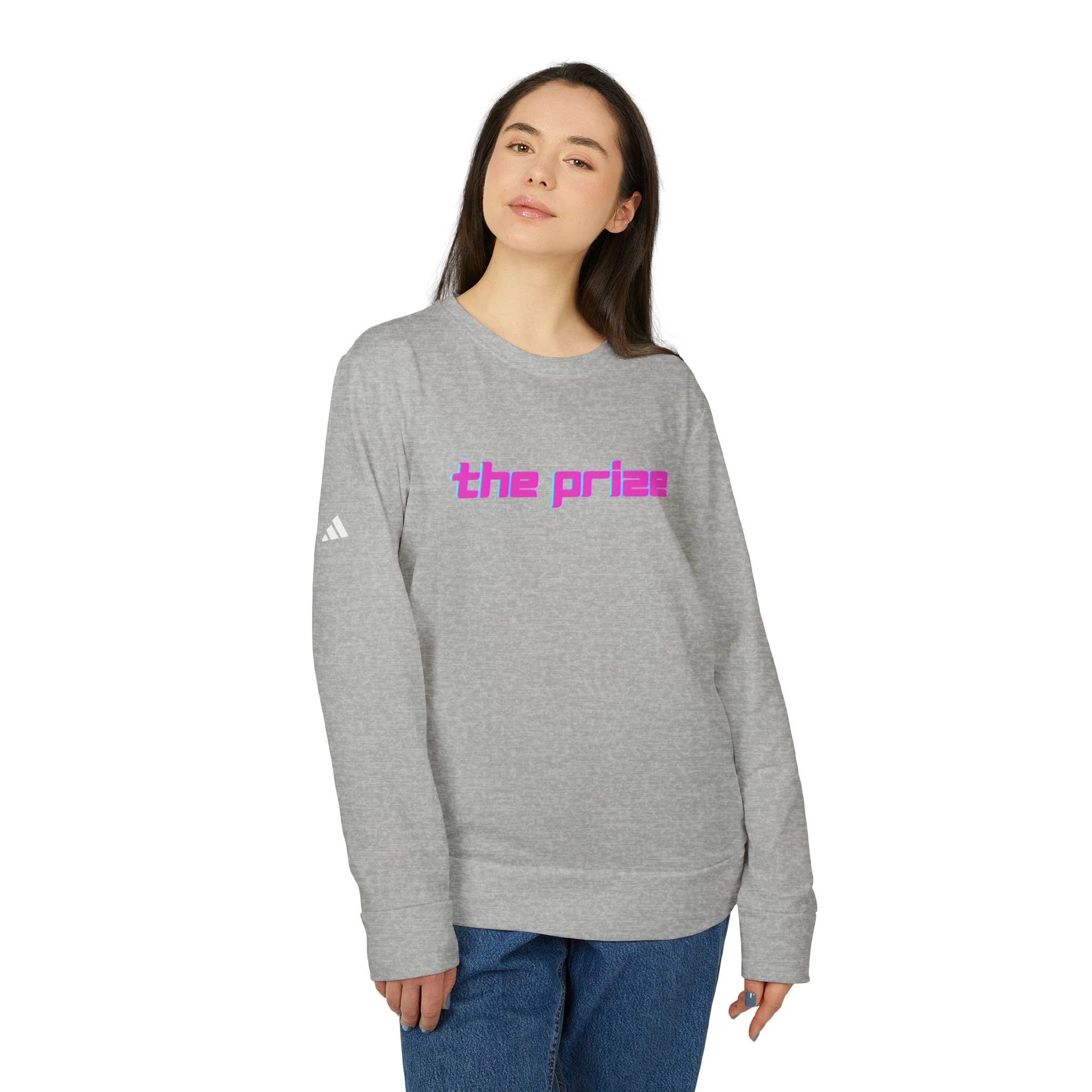 adidas Unisex Fleece Crewneck Sweatshirt The prize by Printify