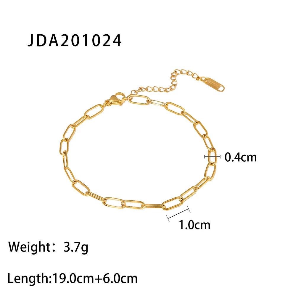 Fashion Stainless Steel Anklets Ornament by GJG Denim
