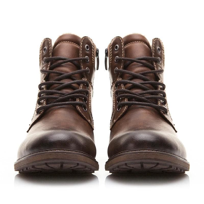 Men's Warm Martin Boots by GJG Denim