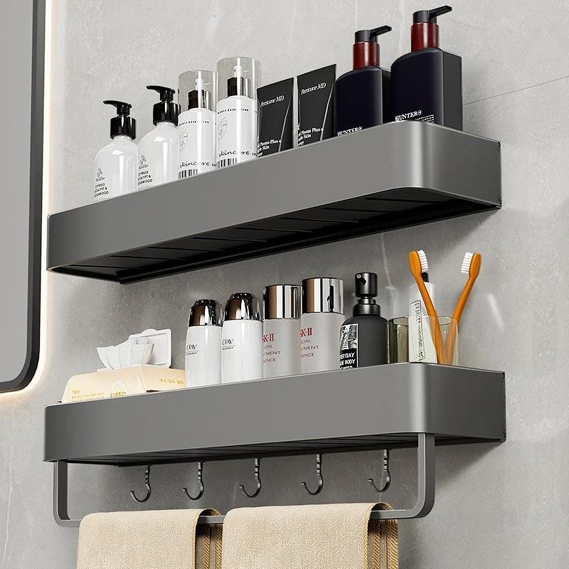 Bathroom Wall-mounted Storage Rack by GJG Denim