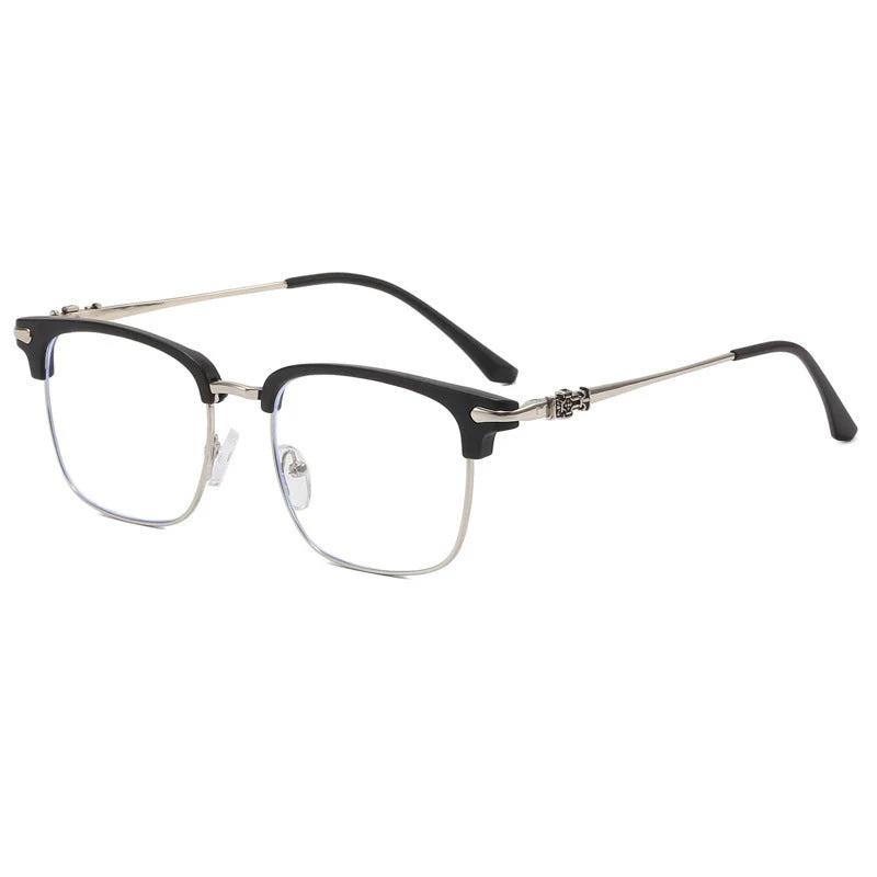 Men's Retro Plate Myopia Glasses by GJG Denim