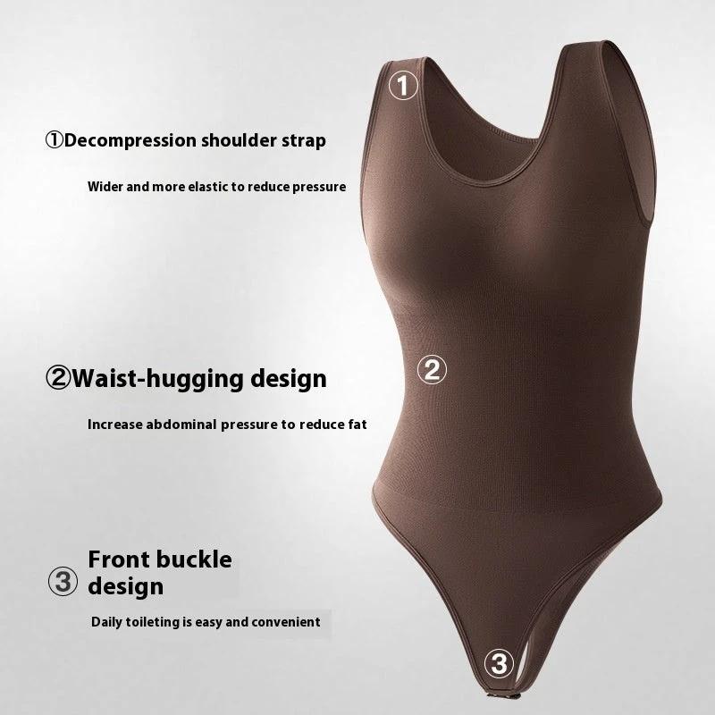 Seamless Plus Size One-piece Corset Women by GJG Denim
