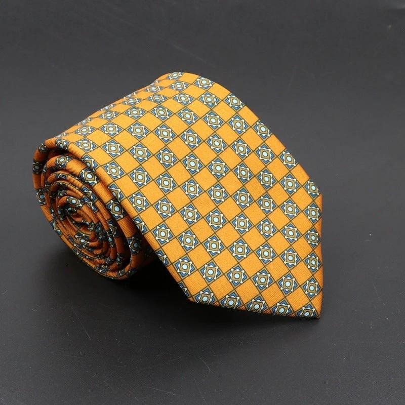 Men's Super Soft Bohemian Silk Ties by GJG Denim