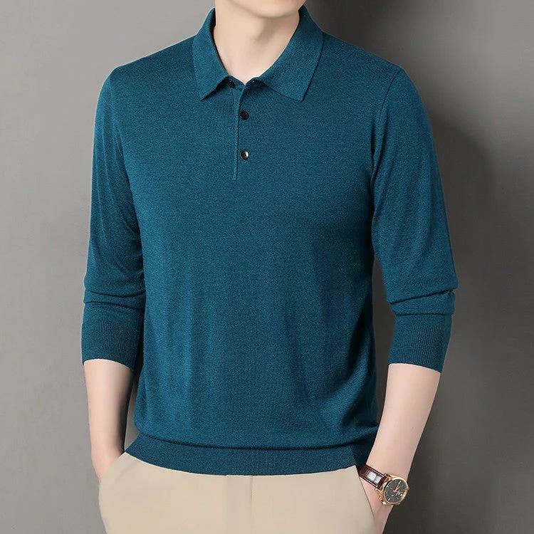 Men's Long Sleeve Shirt by GJG Denim