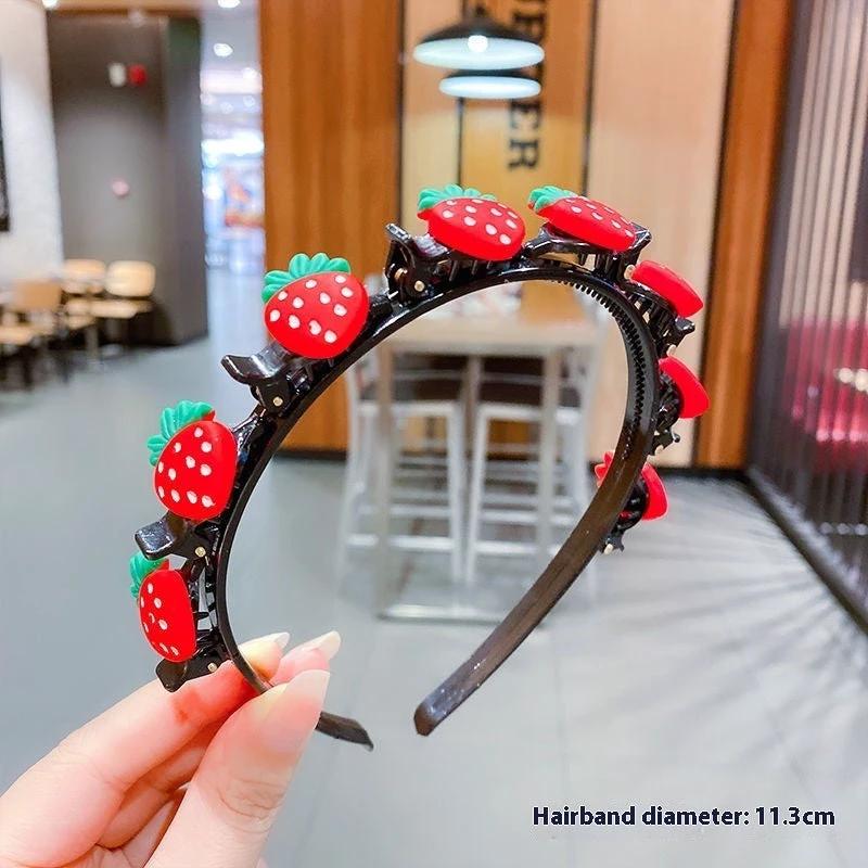 Girls' Clip Hair Accessories Crushed Hair Headband by GJG Denim