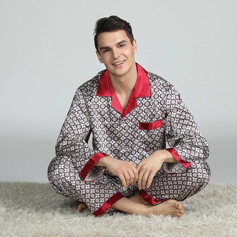 Men's Printed Pajamas by GJG Denim