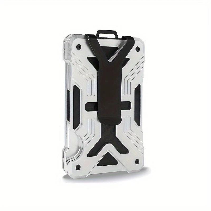 Card Holder Airtag Men's Tracker Case Carbon Fiber Credit Card Clip Wallet by GJG Denim