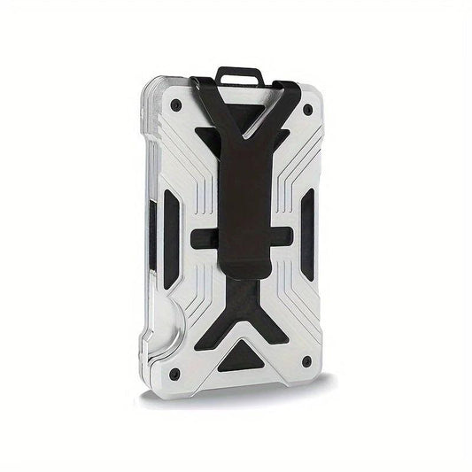 Card Holder Airtag Men's Tracker Case Carbon Fiber Credit Card Clip Wallet by GJG Denim