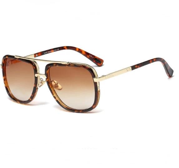 Retro Metal Sunglasses for Men by GJG Denim