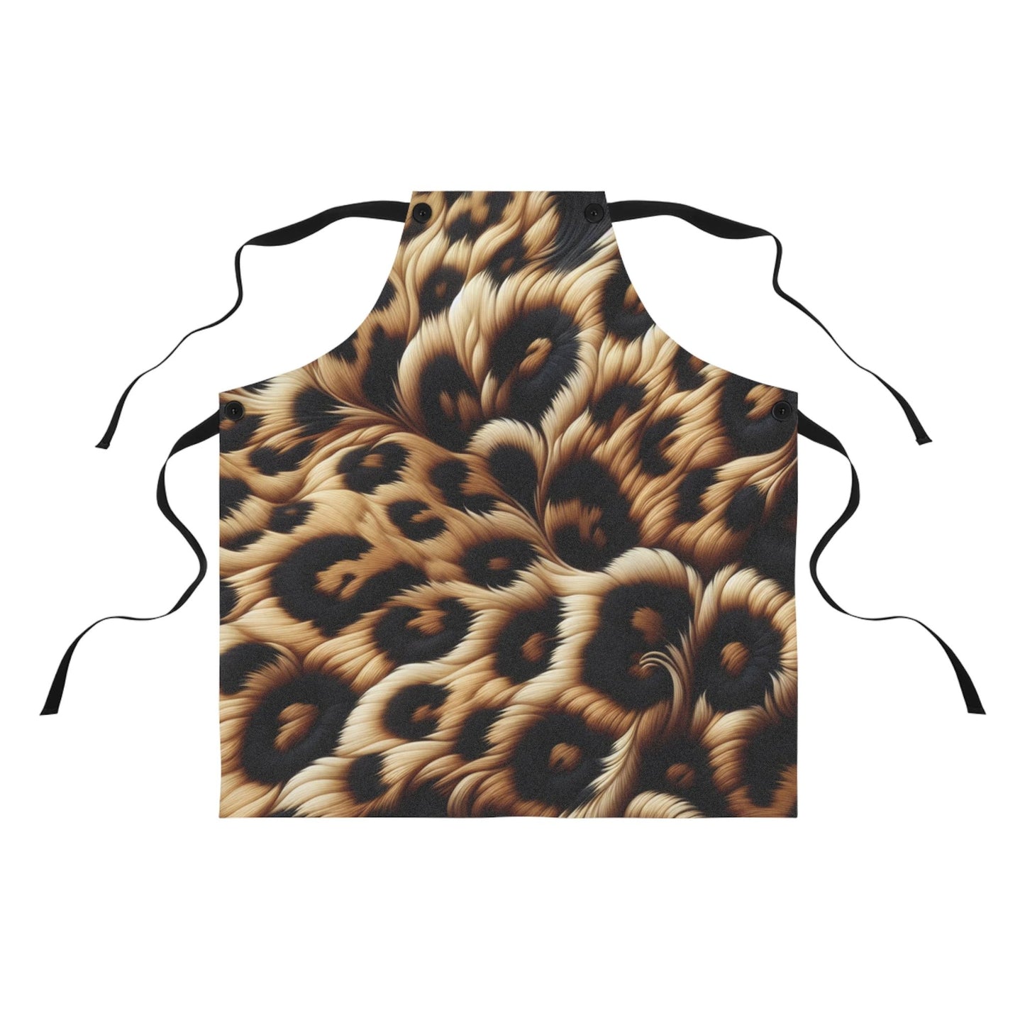 Luxe Animal Print Apron for Cooking, Baking, and Grilling, Perfect Gift for Foodies, Chef Apron, Kitchen Decor, Unique Gift by Printify