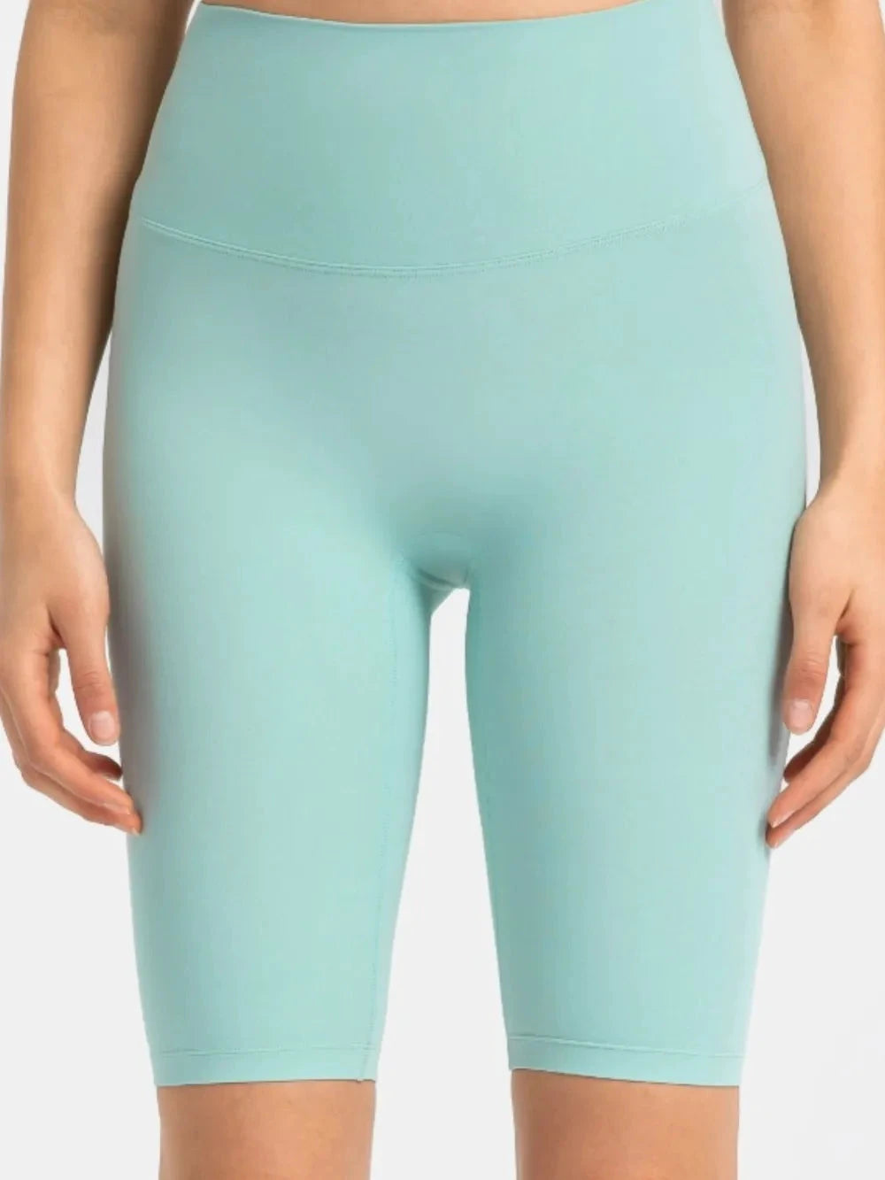Millennia High Rise Wide Waistband Active Shorts by Lady Ros