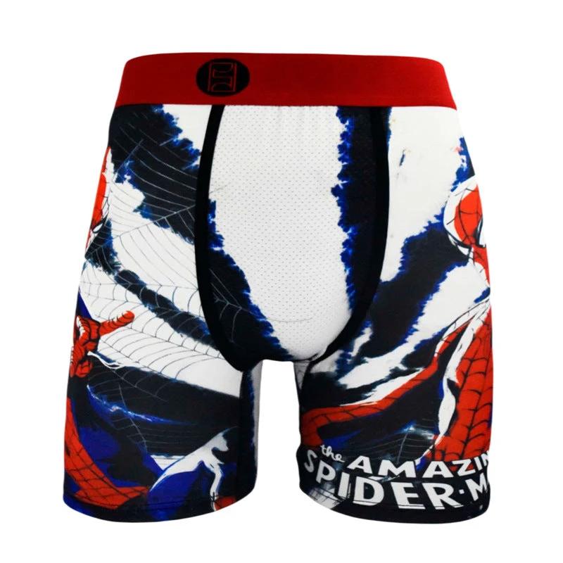 Cartoon Printed Quick-dry Men's Sports Fitness Extended Underwear by GJG Denim