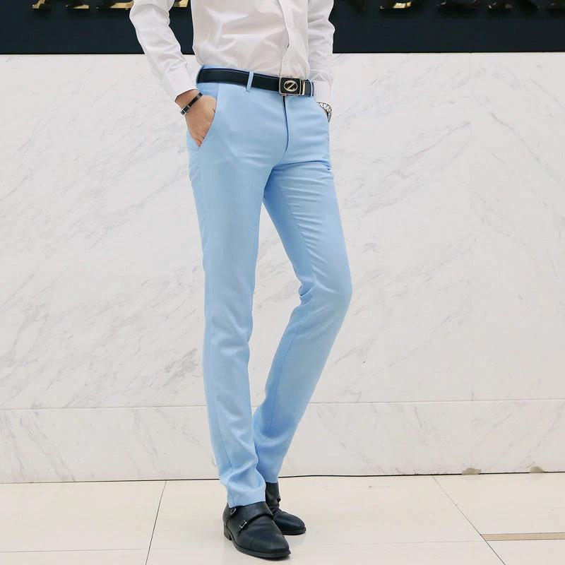 Men's Business Casual Slim-fit Pants by GJG Denim