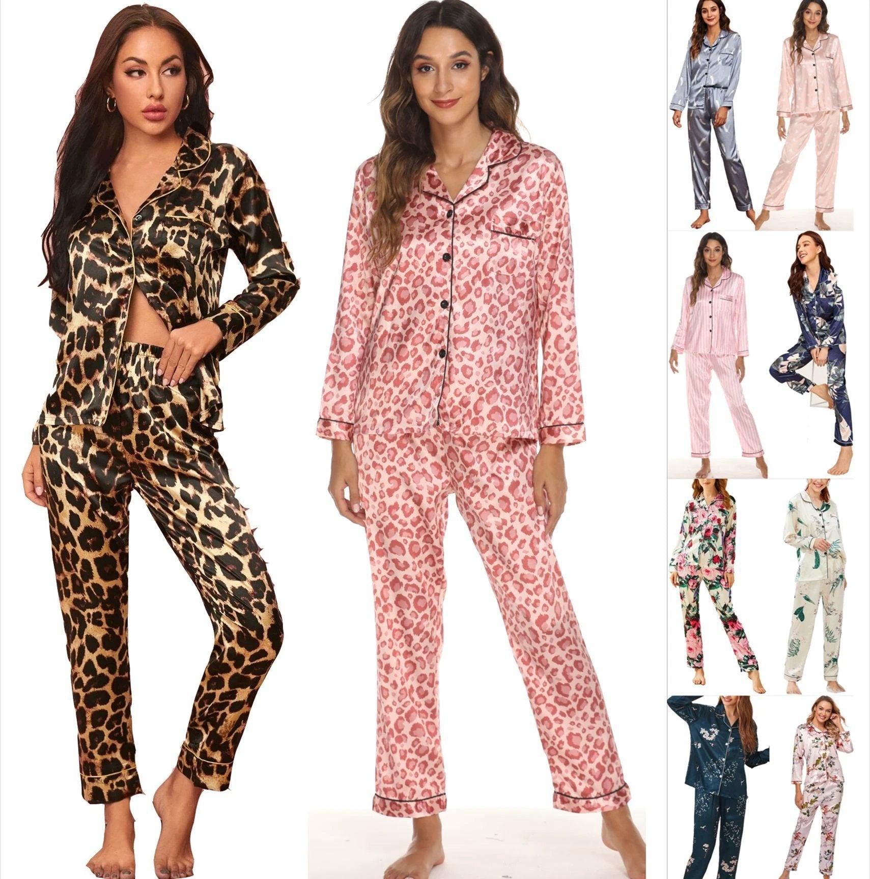 European And American Style Home Service Suit Pajamas Women by GJG Denim