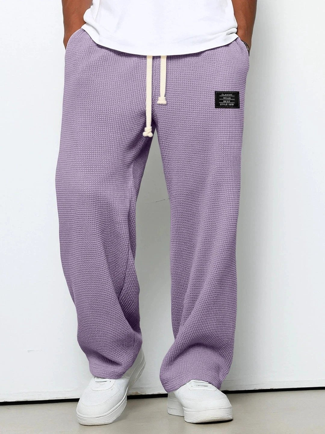 Men's Loose Straight Leg Casual Sweats by GJG Denim