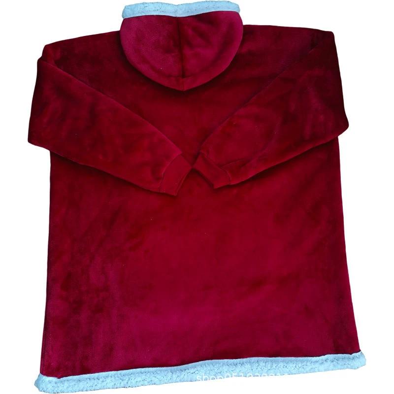 Men's Lazy Pajamas Pullover TV Blanket by GJG Denim