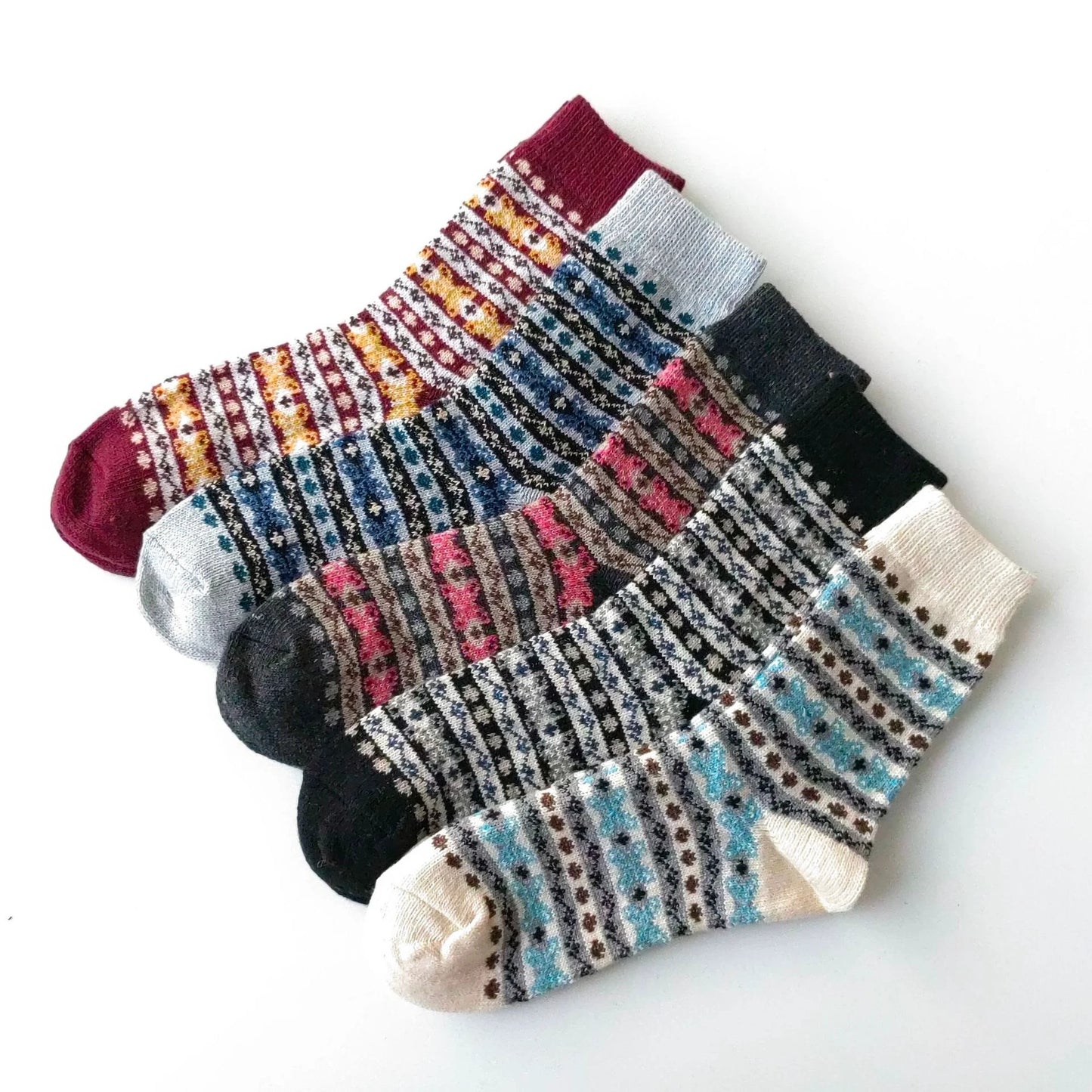 Men's Socks Vintage Style Wool Socks by GJG Denim