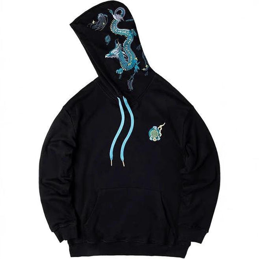 Men's Printed Pattern Hoodie by GJG Denim