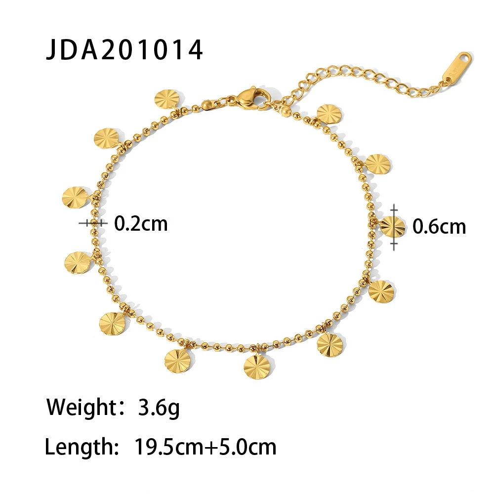 Fashion Stainless Steel Anklets Ornament by GJG Denim