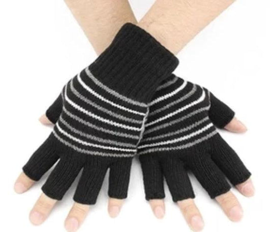 USB Heating Warmth Touch Screen Anti-drop Gloves For Men by GJG Denim