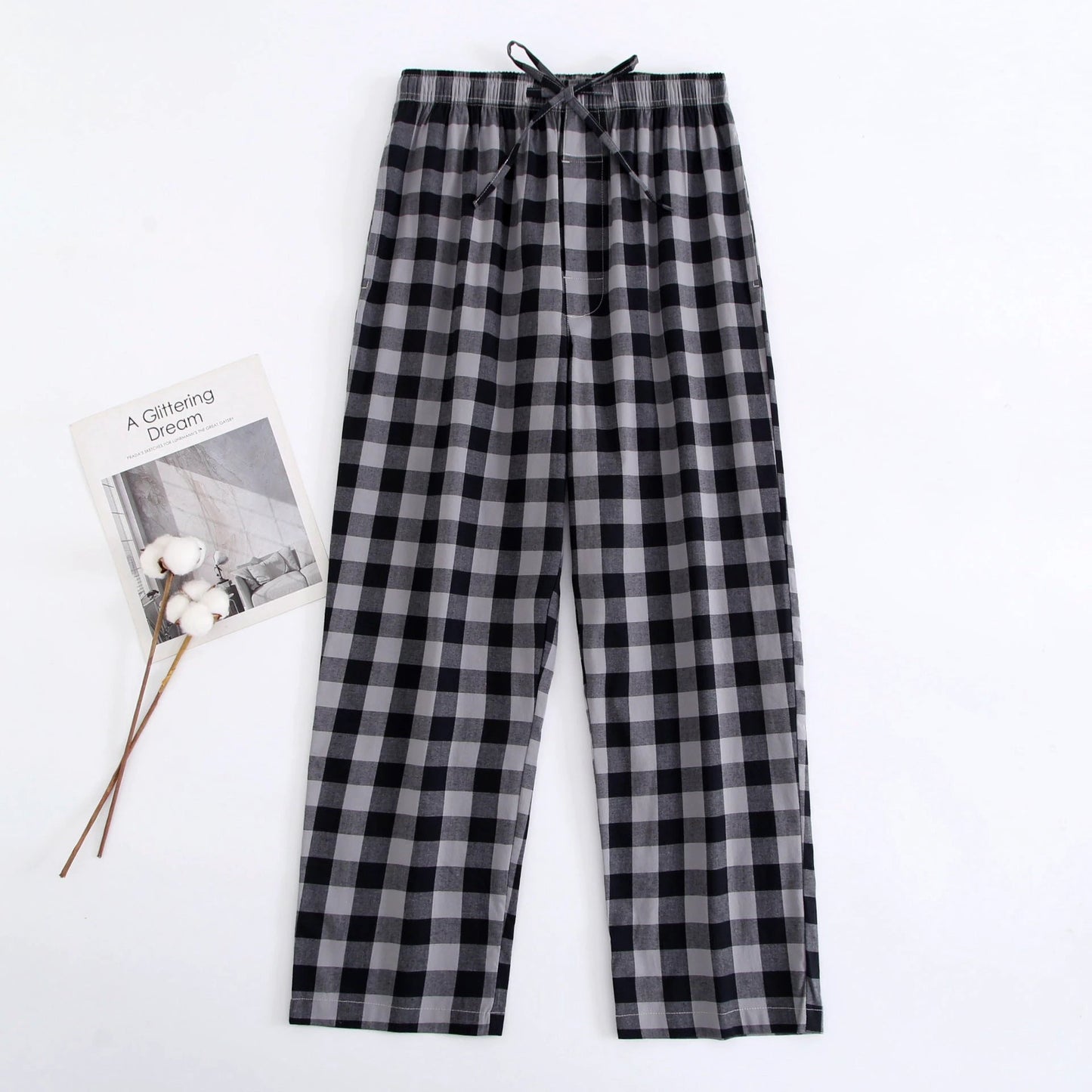 Men's Cotton Pajama Pants by GJG Denim