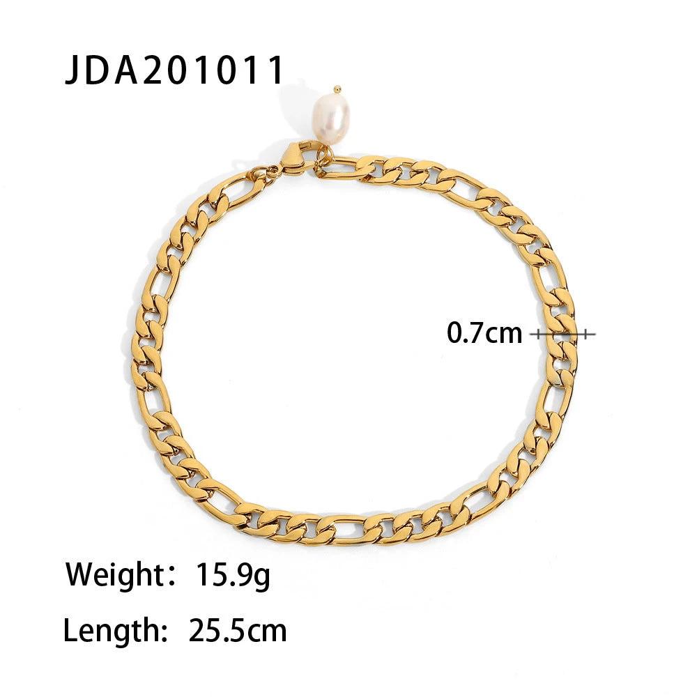 Fashion Stainless Steel Anklets Ornament by GJG Denim