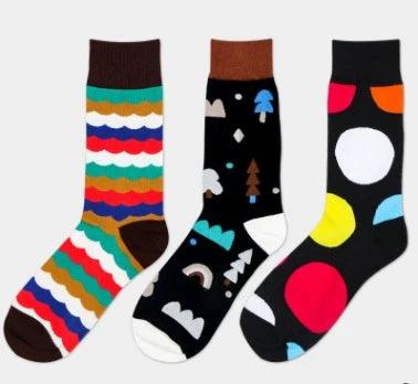 Men's Mid Tube Striped Socks by GJG Denim