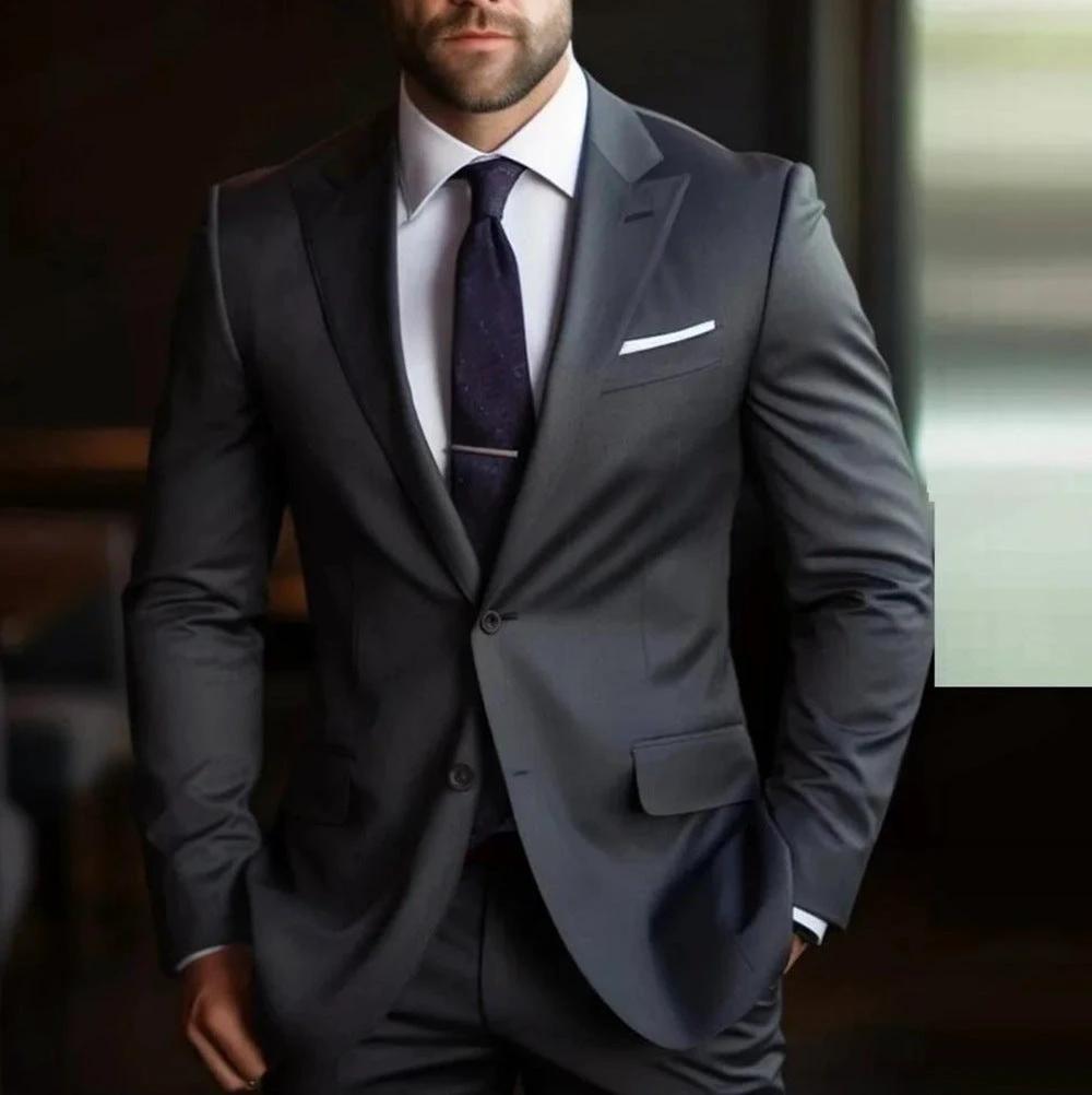 Men's Two-piece Suit by GJG Denim