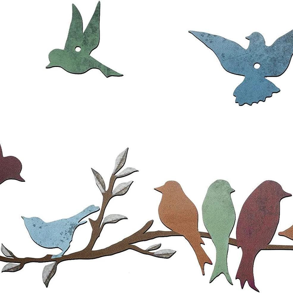 Bird Branch Wall Decoration Wall-mounted by GJG Denim