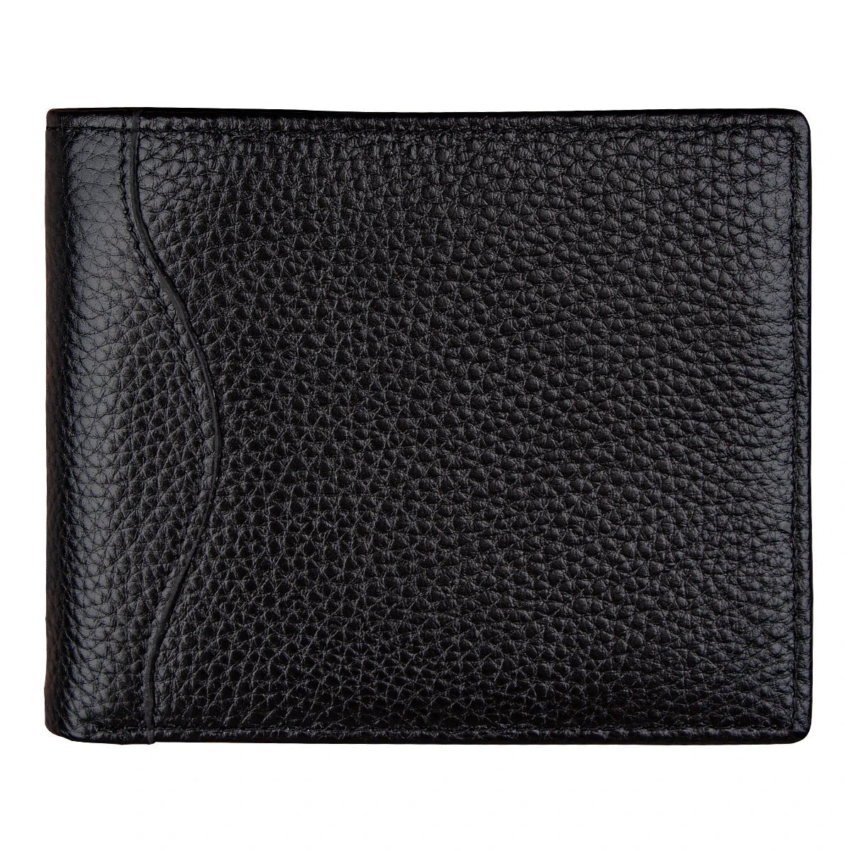 Men's Anti-Scanning RFID High-Capacity Credit Card Holder Made From First-Layer Cowhide Leather by GJG Denim