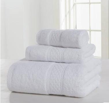 Cotton soft double-sided thickening towel skin-friendly bath towel beauty salon bathrobe bath towel set by GJG Denim
