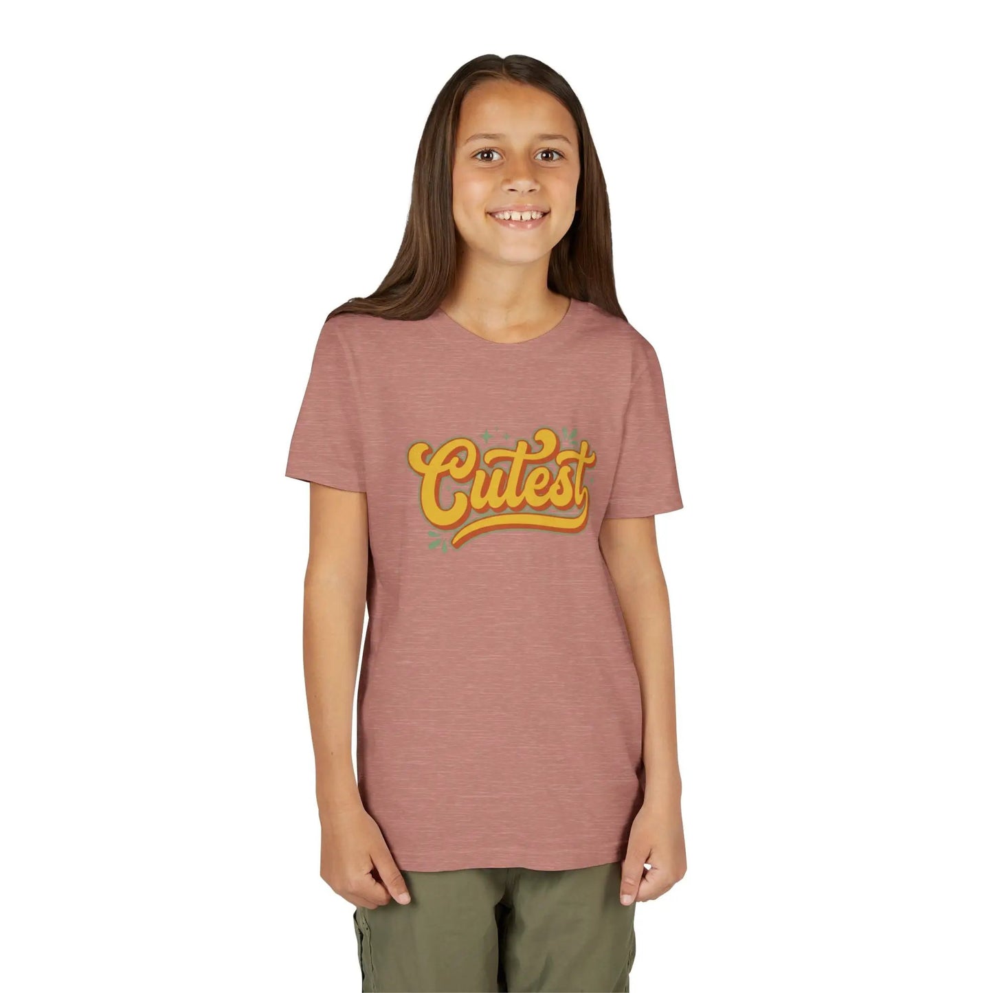 Cutest Youth Tee — Retro Script Kids T‑Shirt by Printify