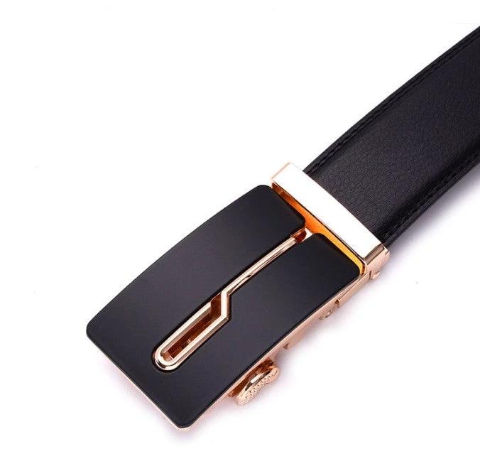 Men's Automatic Buckle Belt by GJG Denim