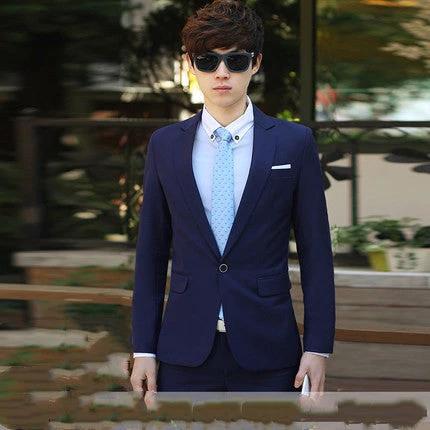 Men's Slim Fit Suit by GJG Denim