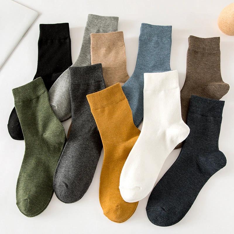 Men's Solid Color Socks by GJG Denim
