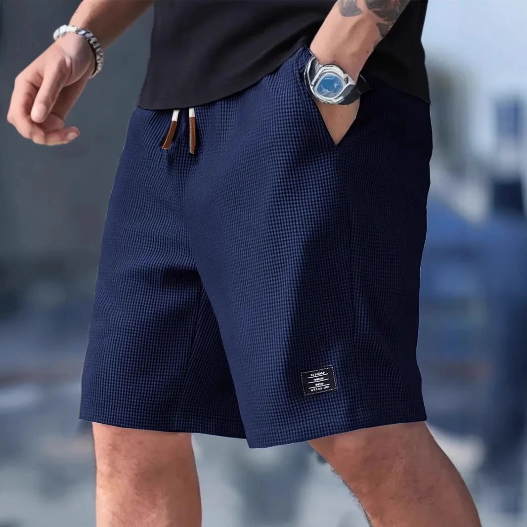 Men's Casual Sports Plus Size Loose Shorts by GJG Denim