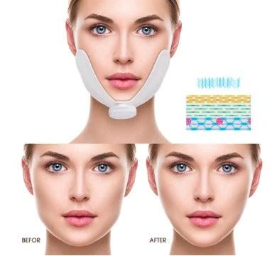 Facial Slimming Massager Women V Shape Facial Lifting Device by GJG Denim