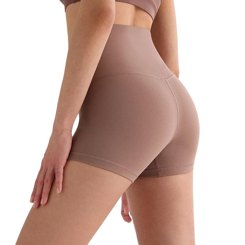 Outerwear-style High-waisted Butt-lifting Fitness Cycling Shorts by GJG Denim