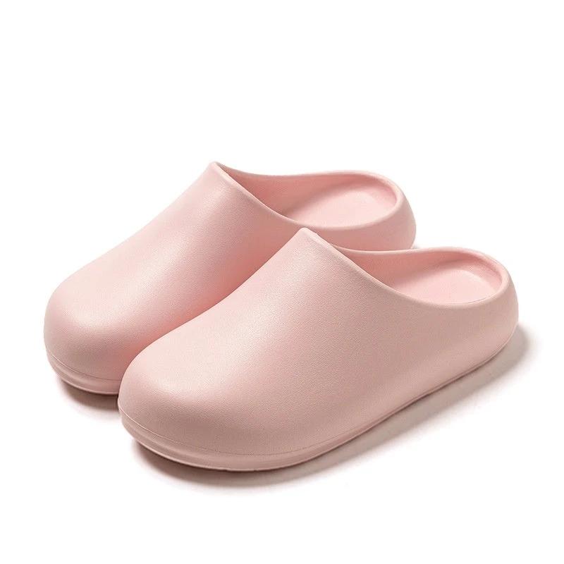 Womens EVA Slippers With A Non-slip Waterproof And Oil-resistant Outer Layer For Outdoor Wear by GJG Denim