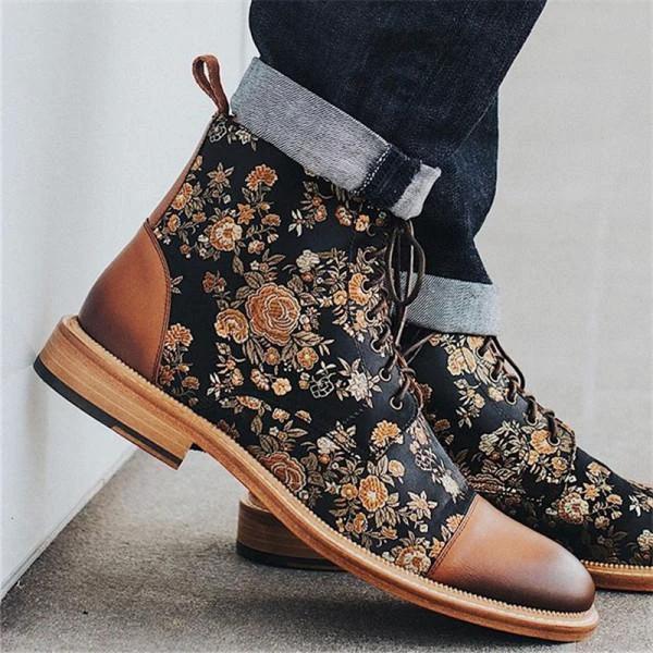Men's Martin Retro Boots by GJG Denim