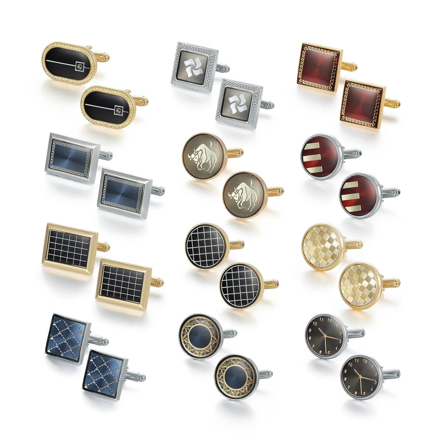 Retro Men's Cufflinks by GJG Denim