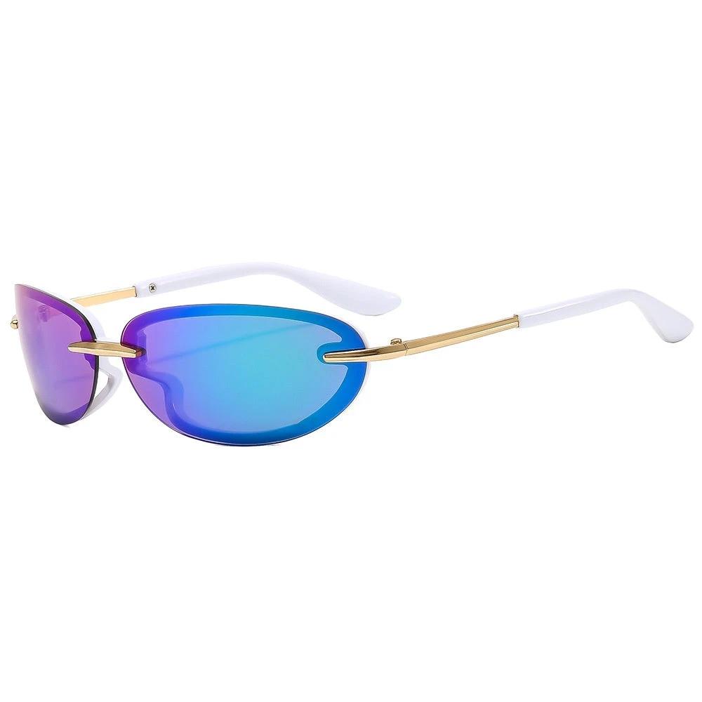 Fashion Plastic Sports Glasses Sunglasses by GJG Denim
